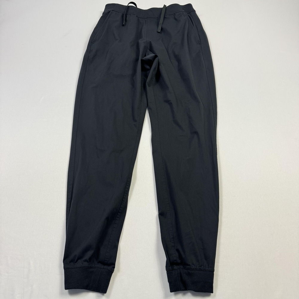 Rhone Jogger Pants Mens Small Black Woven Elastic‎ Waist Lightweight Athletic